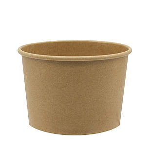 Супник (крафтовий) 20OZ (610мол) 118 мм, 50шт/уп. без Кришки, фото 1