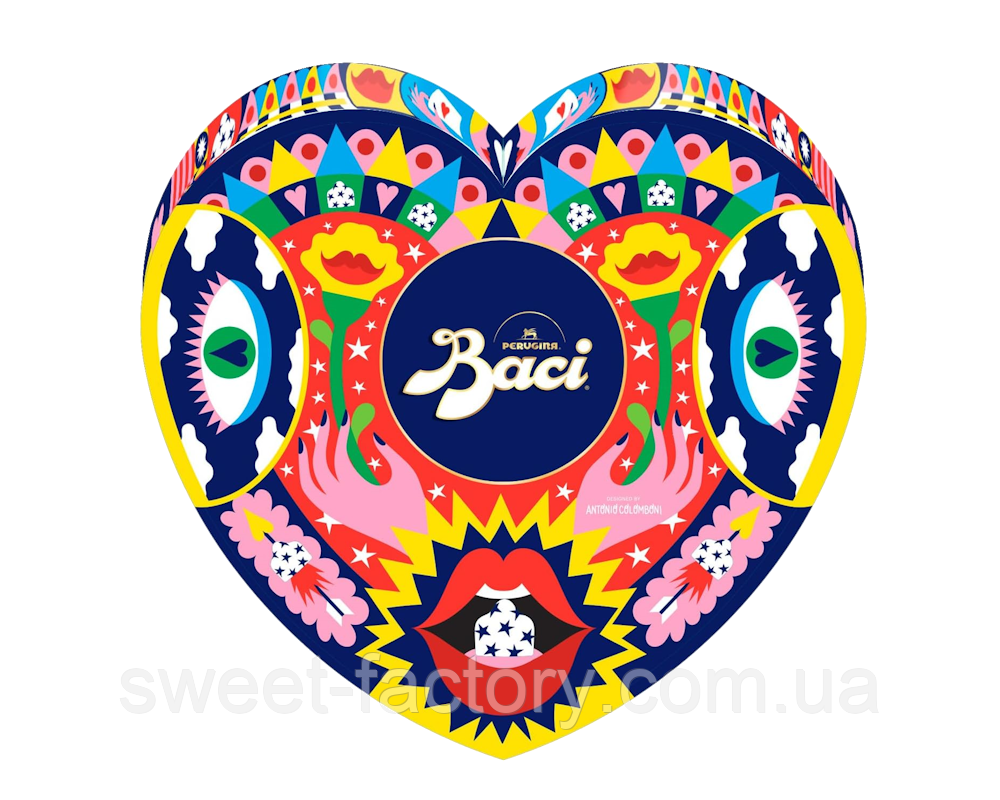 Цукерки Baci Perugina Classico Fondente Luisa Antonio Colomboni 150g