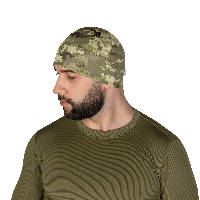 Универсальная тактическая шапка из дышащей, влагоотводящей ткани Beanie 2.0 CoolPass Пиксель