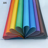 Папір кольоровий А4 Kite односторонній  18 л. 9 кольорів Кольоровий папір Папір кольоровий для виробів