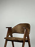 М'який стілець "Джим" з ясену із підлокітниками, фото 5