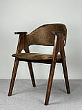 М'який стілець "Джим" з ясену із підлокітниками, фото 2