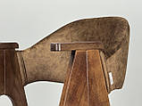 М'який стілець "Джим" з ясену із підлокітниками, фото 8