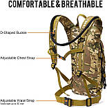 Рюкзак з гідратором 15 літрів G4Free Hydration Pack, фото 5