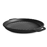 Казан чавунний азійський з кришкою-сковородою гриль 10 л Brizoll, фото 5