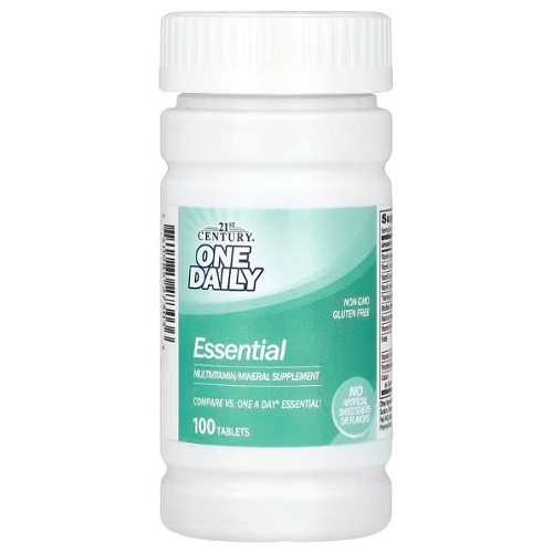 Вітаміни 21st Century One Daily Essential (100 таблеток.)