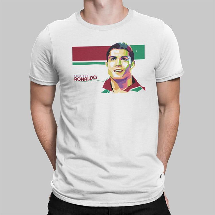 Футболка з портретом Cristiano Ronaldo (Кріштіану Роналду), фото 1