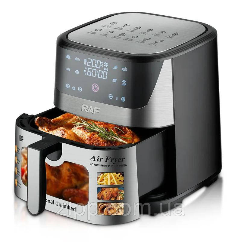 Аерофритюрниця RAF R.5351 10л з сенсорним керуванням, фото 1