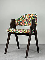 Мягкий стул "Джим" из дерева ясень и дизайнеской