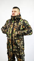 Куртка камуфляж для охоты и рыбалки демисезонная "Сармат" дубовый лес 64-66
