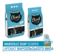 Бентонітовий наповнювач котячого туалету Chuck, аромат Марсельського мила, 5L