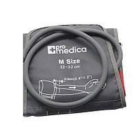 Манжета Promedica 22-32см з кільцем та перехідником для автоматичних тонометрів Promedica, Microlife, Gamma з однією трубкою