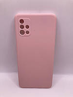 Силіконовий чохол Candy Full Camera для Samsung Galaxy A51 (Рожевий / Pink Sand) 48024