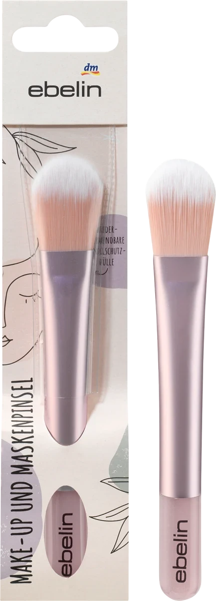 Пензель для макіяжу ebelin Make-up Maskenpinsel pastell, 1 шт.