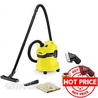 Пылесос строительный Karcher WD 2 premium 1000 Вт