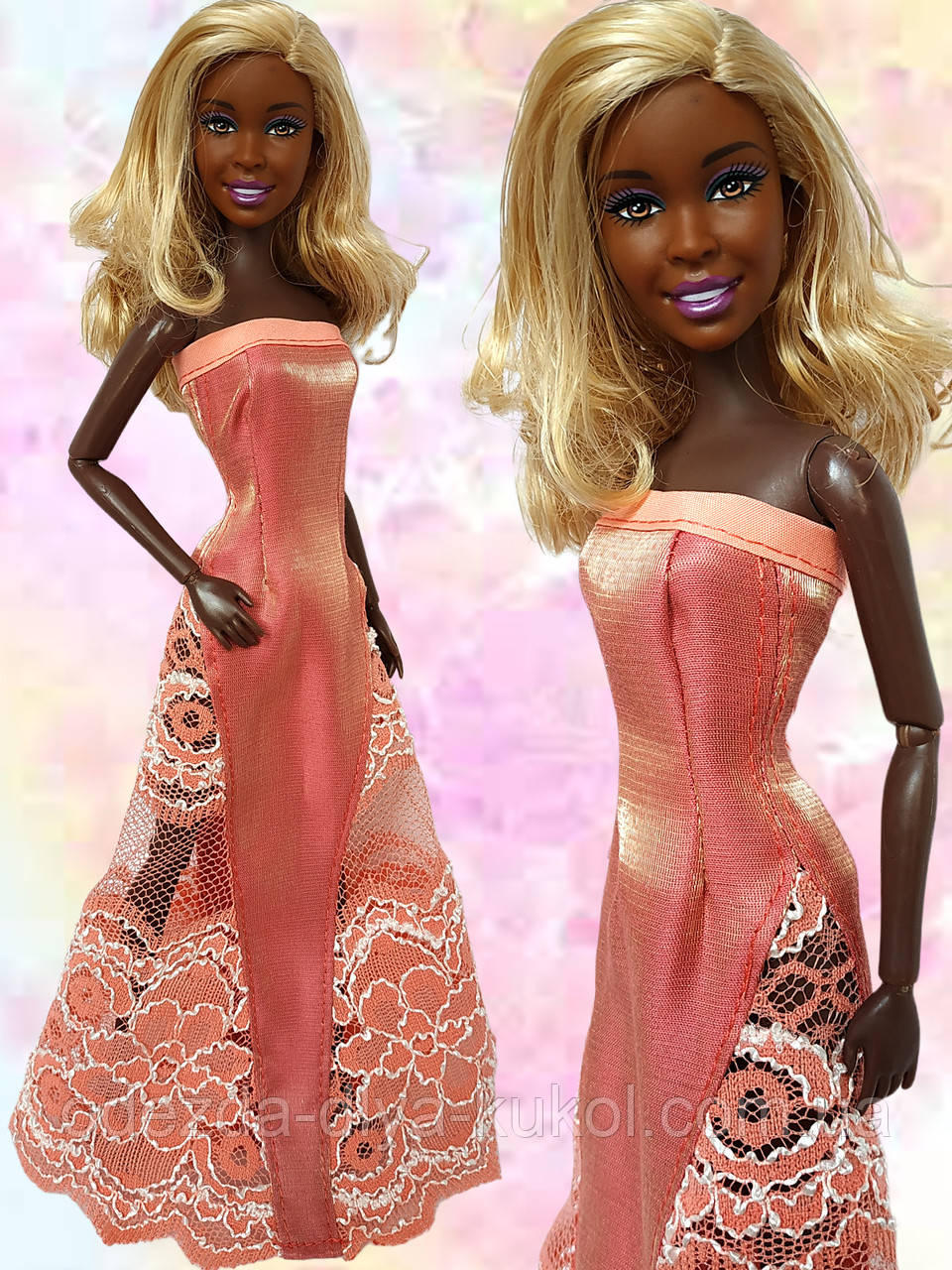 Одяг для ляльок Барбі Barbie - вечірня сукня