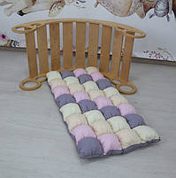 Дитяча гойдалка балансир з матрасиком Звірятка обнімашки, фото 2