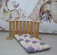 Дитяча гойдалка балансир з матрасиком Звірятка обнімашки, фото 9