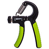 Еспандер Ножиці еспандер кистьовий пружинний регульований 10-40кг JELLO JLA508, фото 2