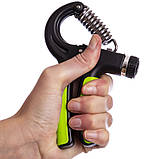 Еспандер Ножиці еспандер кистьовий пружинний регульований 10-40кг JELLO JLA508, фото 7