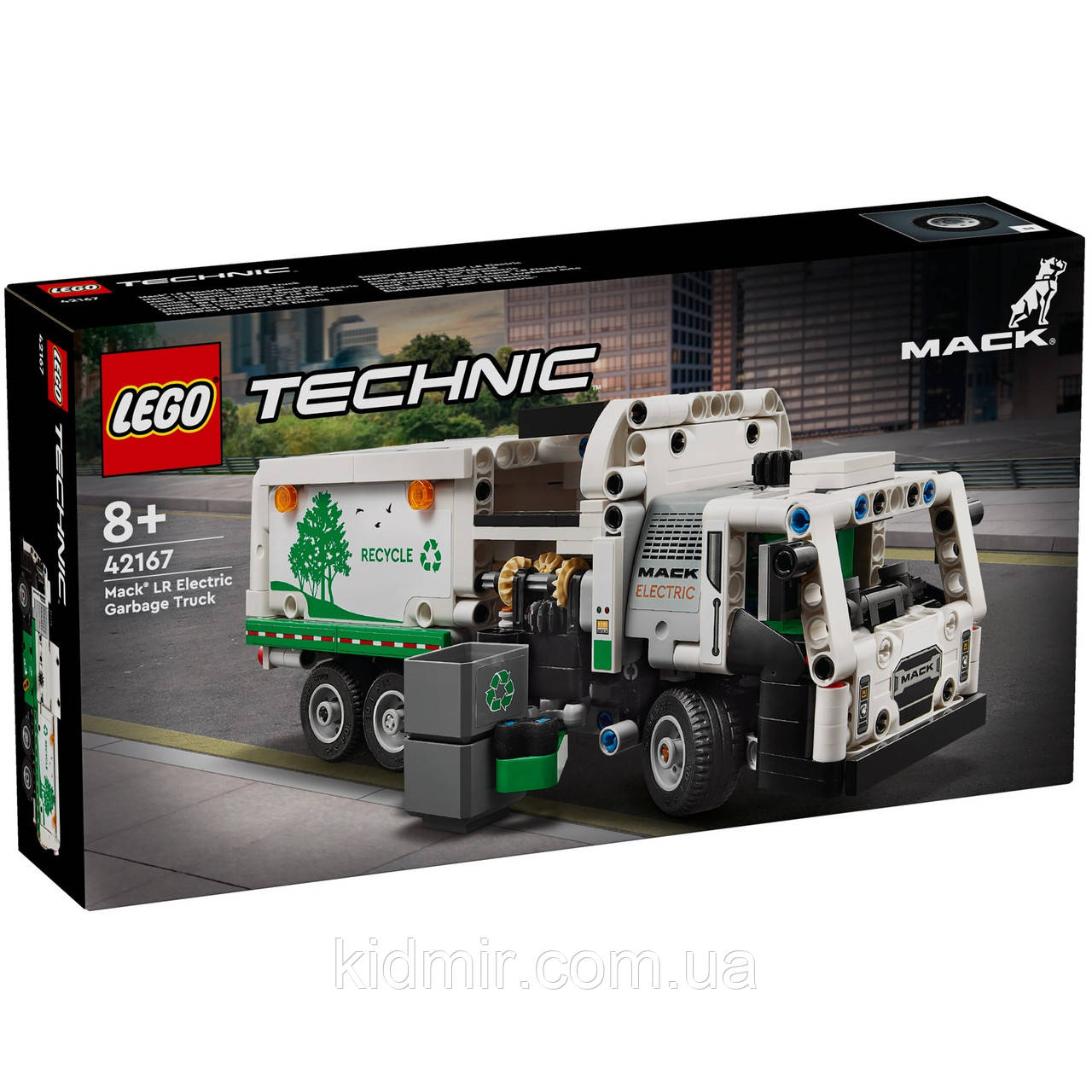 Конструктор LEGO Technic 42167 Сміттєвоз Mack LR