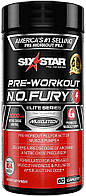 Предтренировочный комплекс Six Star Elite Series Pre-Workout N.O. FURY 60 Caplets