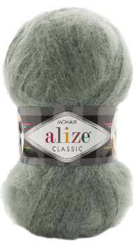 Нитки пряжа для в'язання мохеровая MOHAIR CLASSIK ALIZE мохер классик Алізе № 180