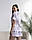 Жіноча піжама Молі сорочка та шорти короткий рукав, фото 3