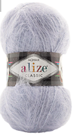 Нитки пряжа для в'язання мохеровая MOHAIR CLASSIK ALIZE мохер классик Алізе № 224