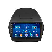 Штатная магнитола Lesko для Hyundai ix35 I Рестайлинг 2013-2015 экран 10" 2/32Gb Wi-Fi GPS Base