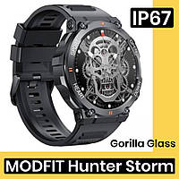 Умные смарт часы IP67 Gorilla Glass со звонком Modfit Smart Watch противоударные водонепроницаемые тактические