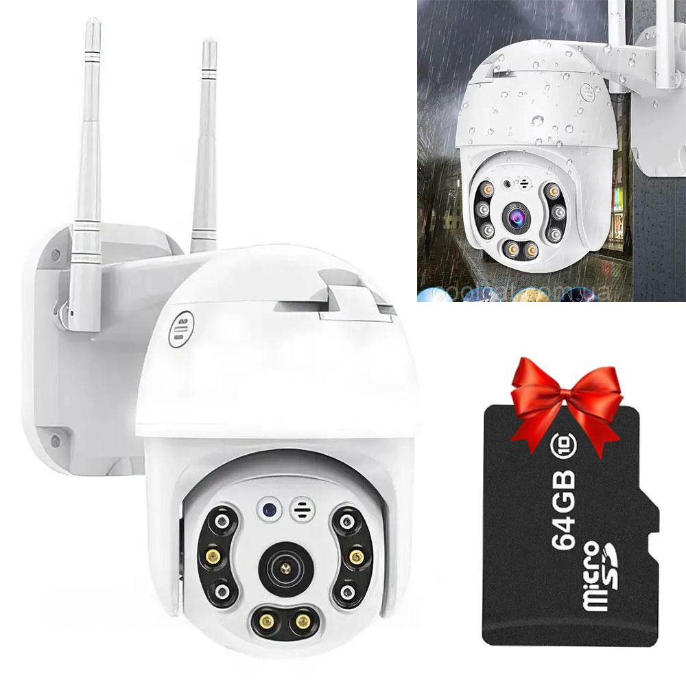 Вулична камера Camera Cad N3 360/90 + Подарунок Карта пам'яті 64GB / Поворотна камера з віддаленим доступом, фото 1