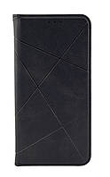 Чохол книжка Business Leather для Samsung A51/A515 на магніті з підставкою чорний