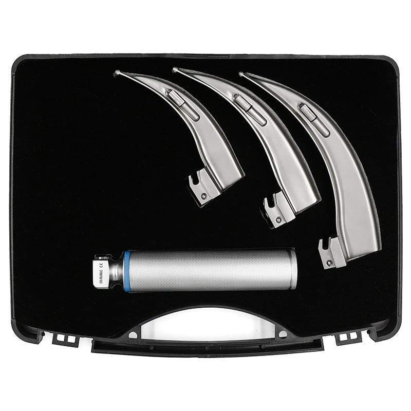 Набір ларингоскопів Макінтош (McIntosh) 3 клинка (№ 2, 3, 4), фото 1