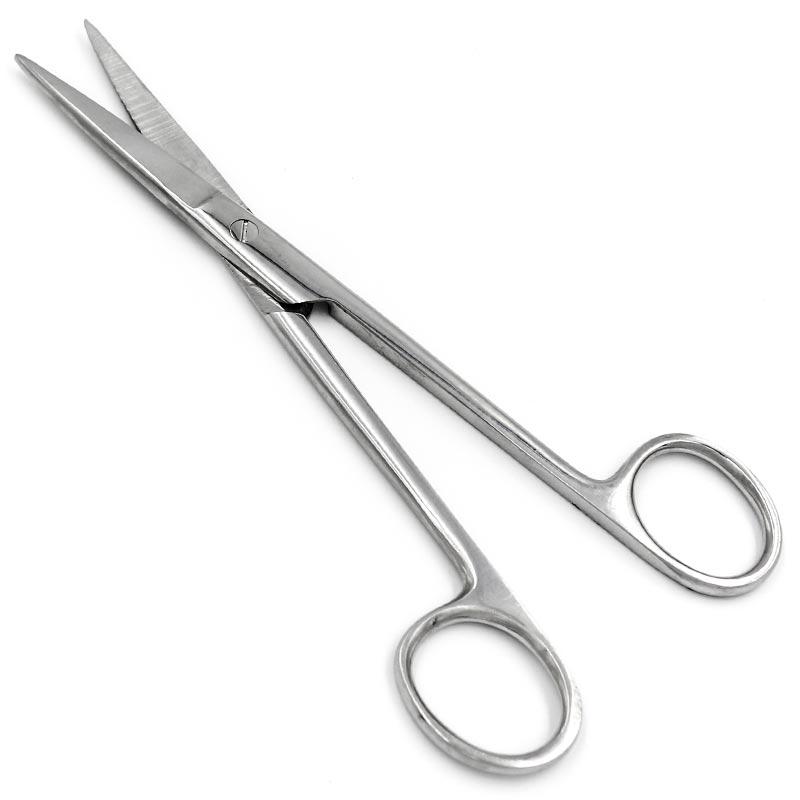 Ножиці операційні прямі гострокінцеві, 170 мм, фото 1
