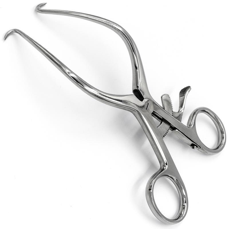 Ранорозширювач Гелпі 1х1 зубець, 150 мм (Gelpi-Loktite), типу Ліра, з кремальєрою, фото 1