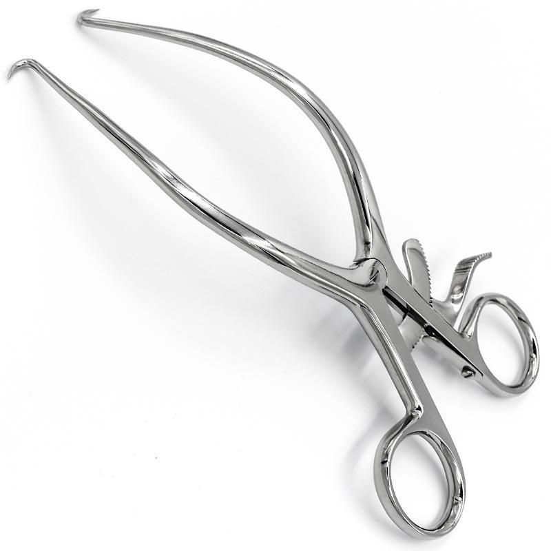 Ранорозширювач Гелпі 1х1 зубець, 170 мм (Gelpi-Loktite), типу Ліра, з кремальєрою, фото 1