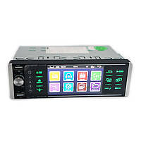 1 din Сенсорна автомагнітола 4168Ai з пультом на кермо. Магнітола в машину 4,1" екран та Bluetooth, фото 3