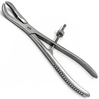 Кісткотримач прямий з гвинтовим фіксатором, 240 мм