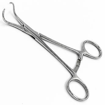 Кісткотримач з кремальєрою (цапка кісткова), 140 мм