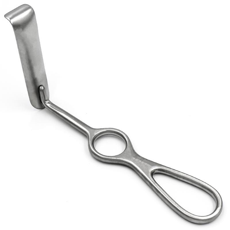 Ретрактор нижньої щелепи за Мец (Metz), 75 мм х 21 мм, 180 мм, фото 1