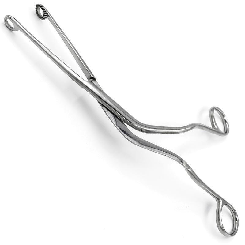 Щипці для введення катетера, для дорослих, 240 мм Магіла (Magill), зігнуті, фото 1