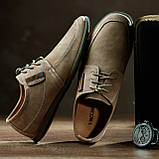 Туфлі чоловічі бежевого кольору (156020), фото 2