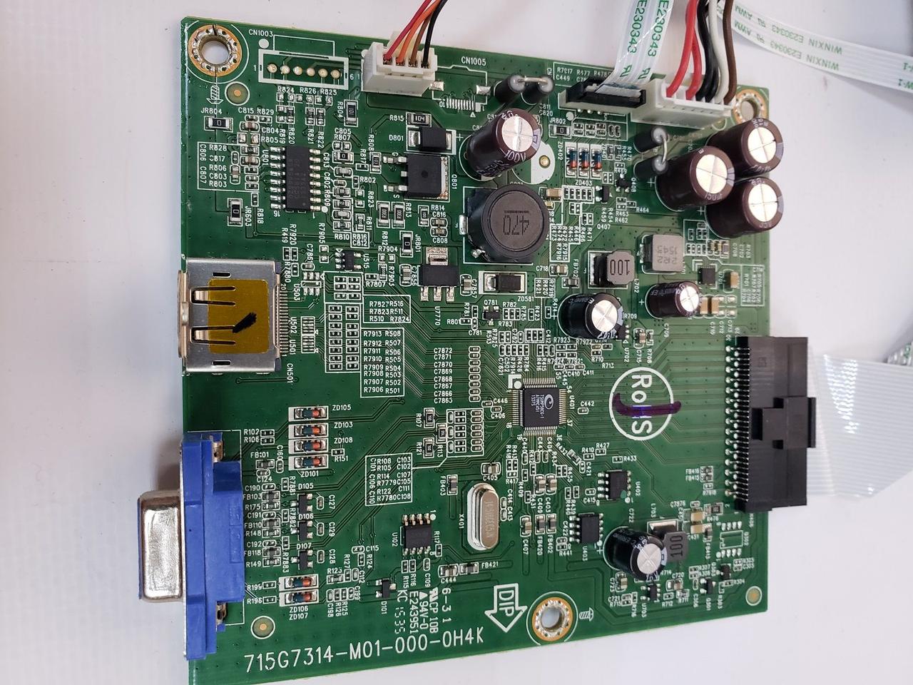 Материнська плата монітора HP 715G7314-M01-00-0H4K "Б/У"