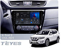 Штатная магнитола Teyes X1 2+32 Gb Nissan Qashqai, X-Trail 3 T32 2013-2022 Manual air conditioning (F1) (B)