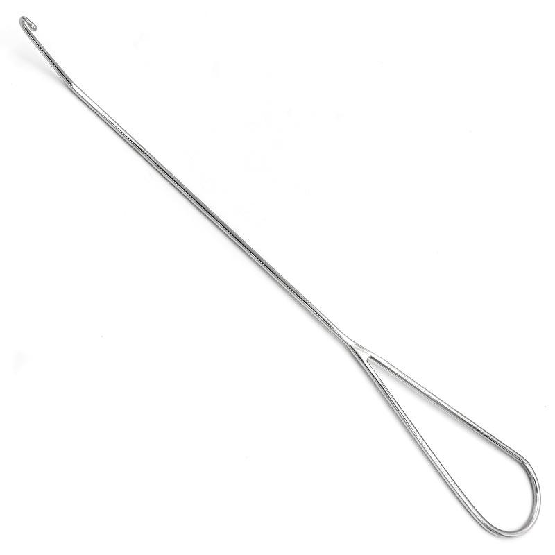 Екстрактор внутрішньоматкової спіралі, зігнутий, 290 мм, Ясаргіла (Yasargil), фото 1