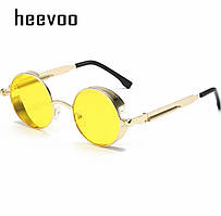 Вінтажні сонцезахисні окуляри-ретро в стилі стимпанк