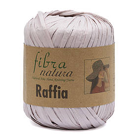 Пряжа Raffia Fibranatura, колір Пудровий