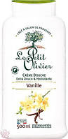 Нежный крем для душа Le Petit Olivier Gentle Cream Shower 500 мл Ваніль