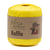 Пряжа Raffia Fibranatura, колір Жовтий